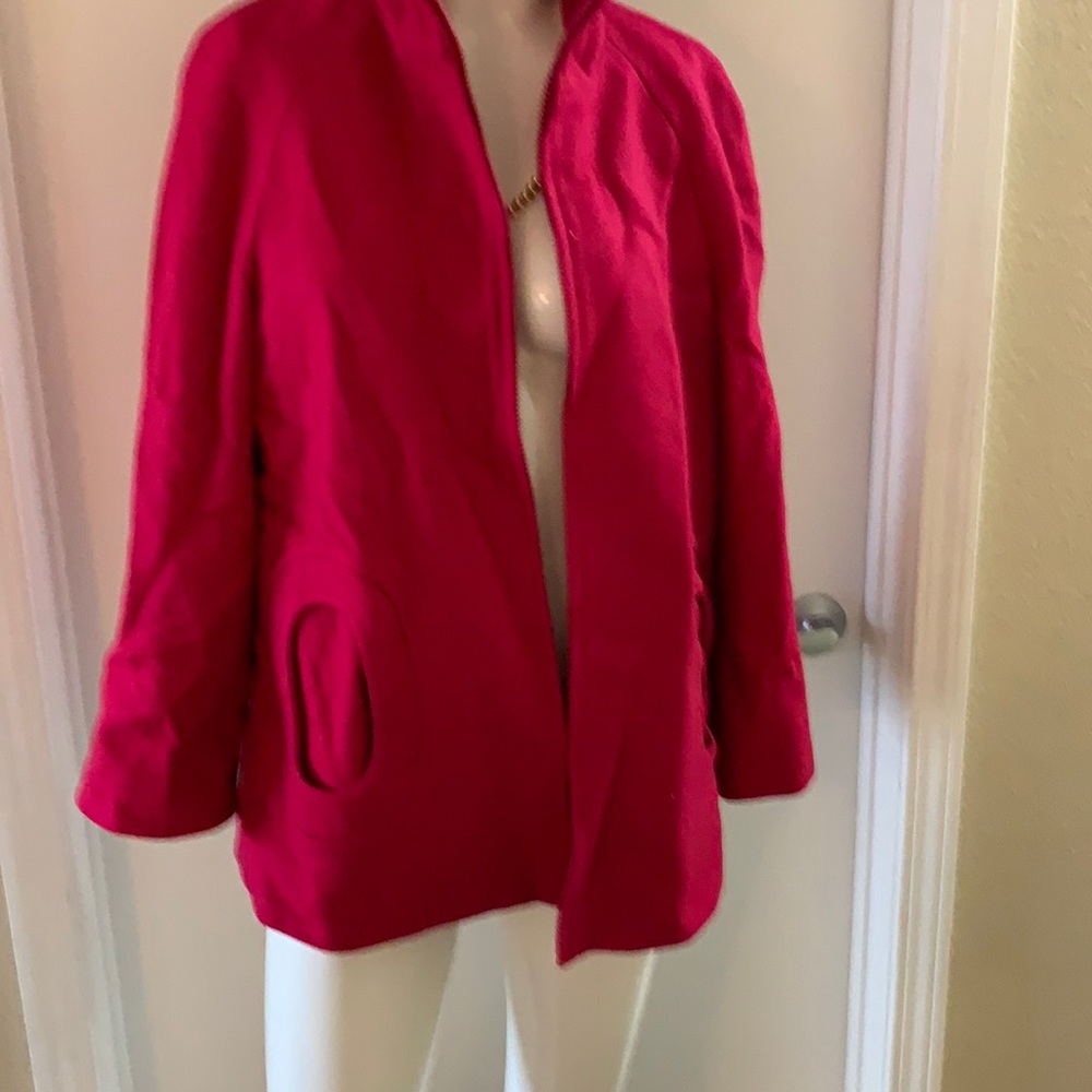 Pink coat